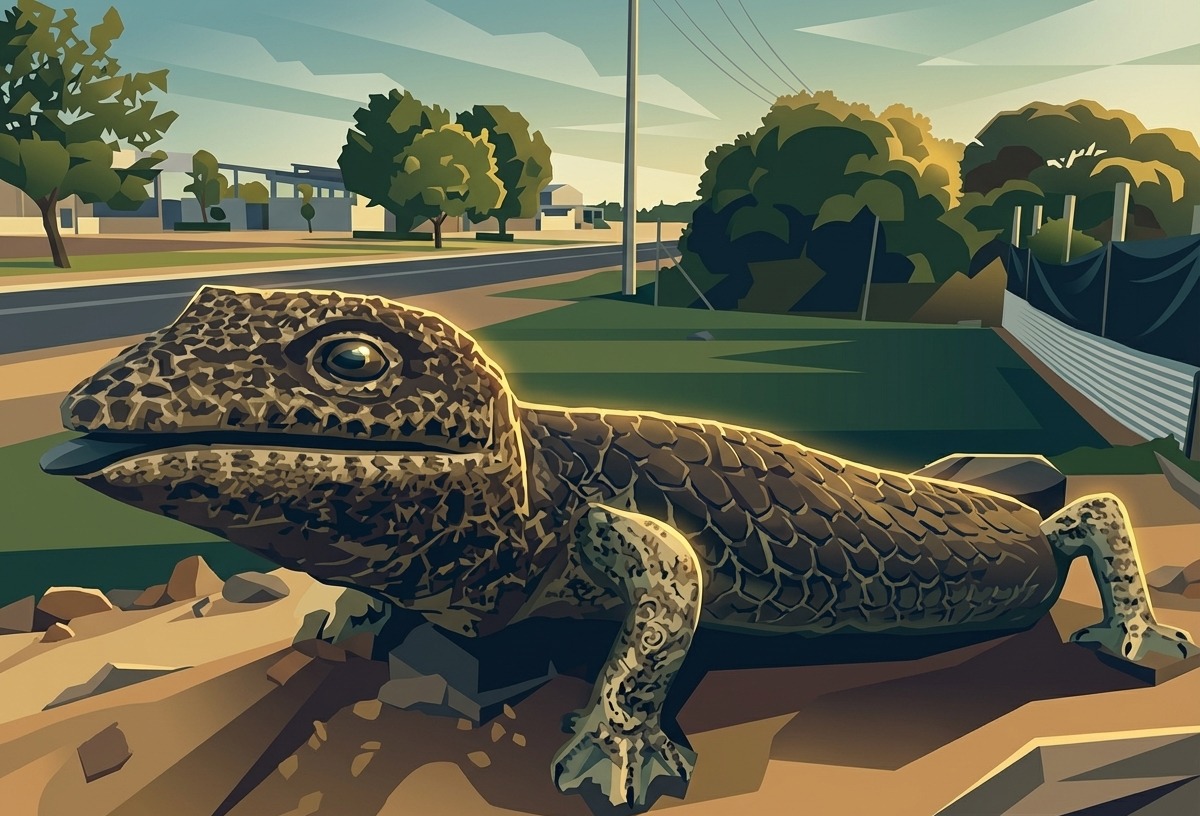 The Big Bob-tail Lizard