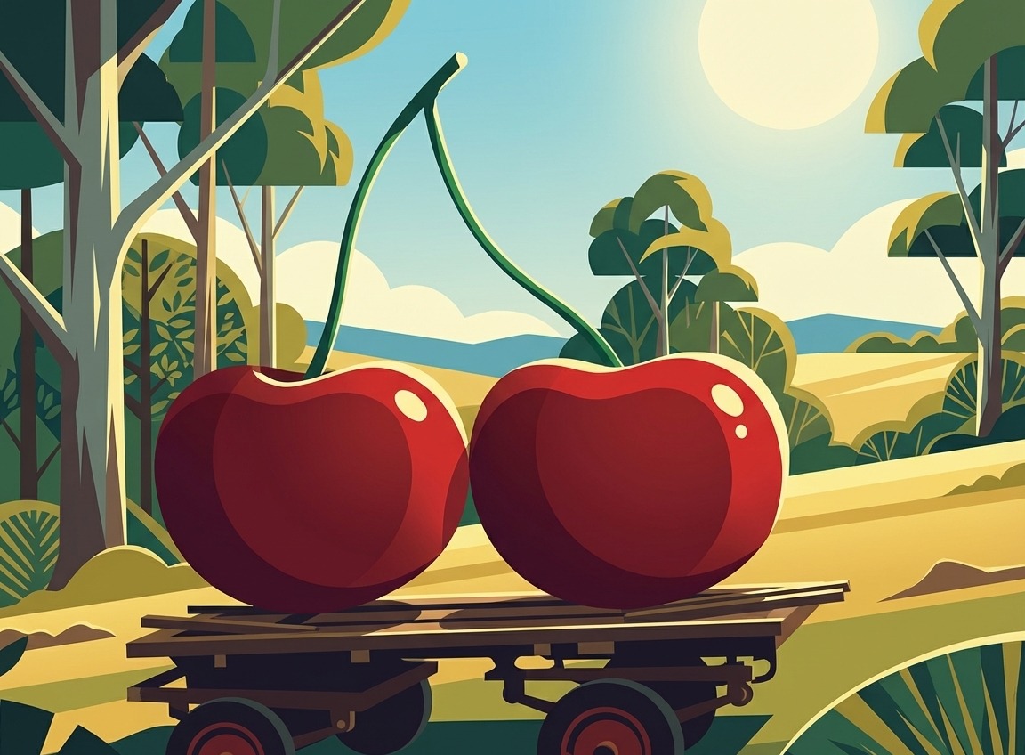 Big Cherries - Pages Flat