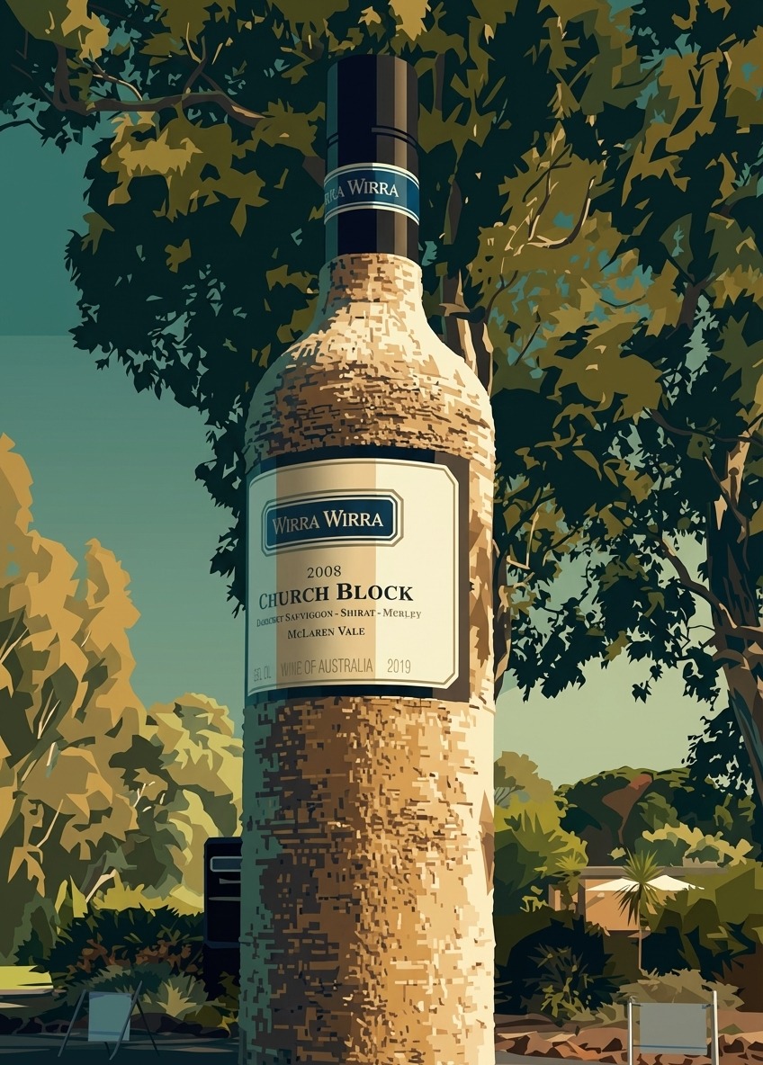The Big Church Block Bottle