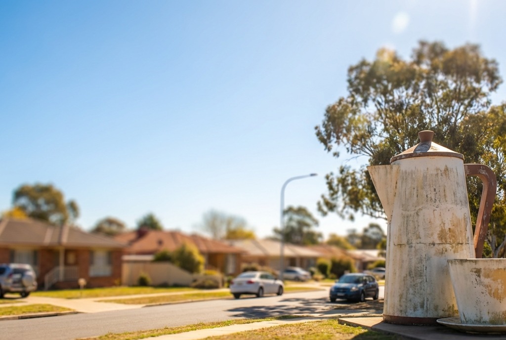 The Big Coffee Pot & Cup