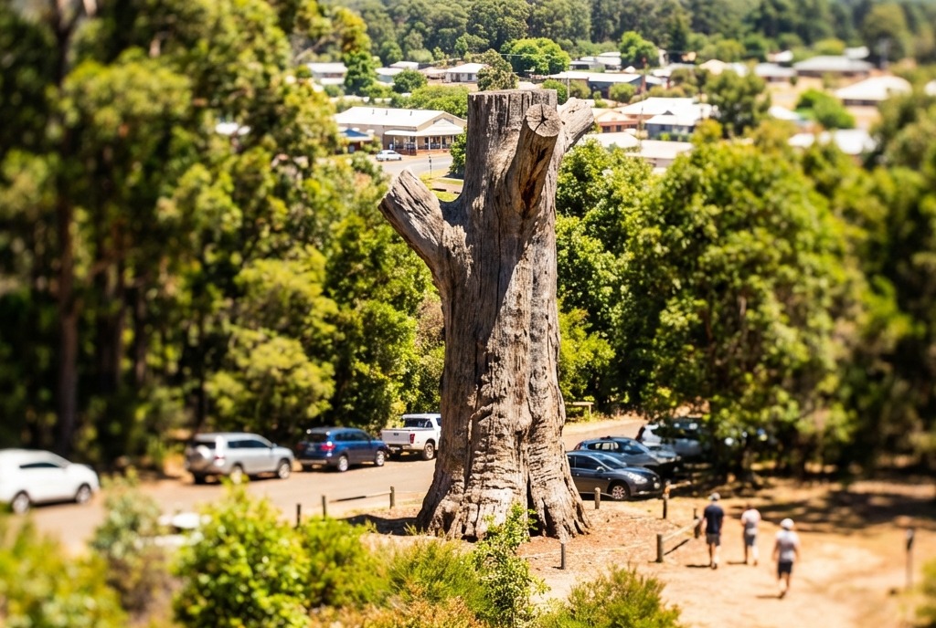 The Big Jarrah Tree