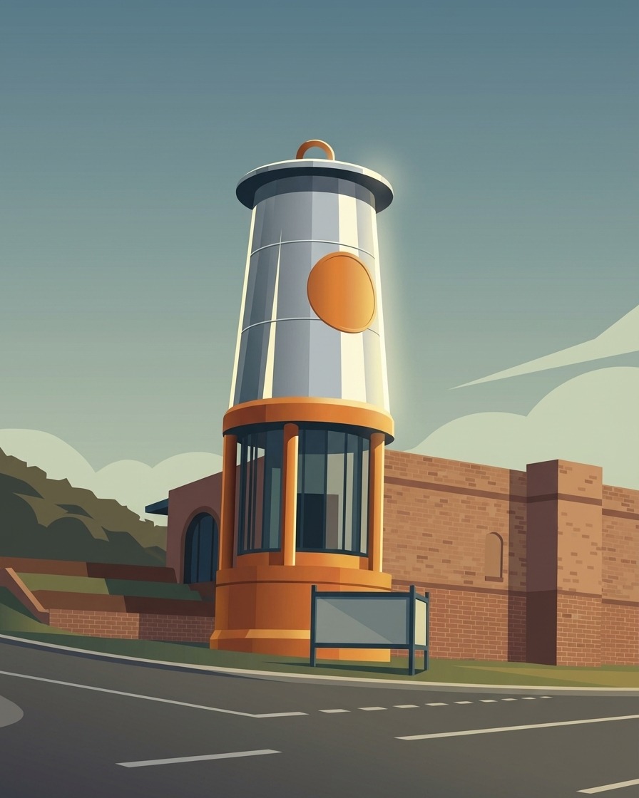 The Big Miner's Lamp