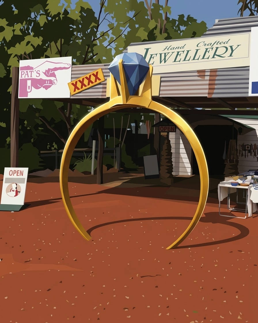 The Big Sapphire Ring