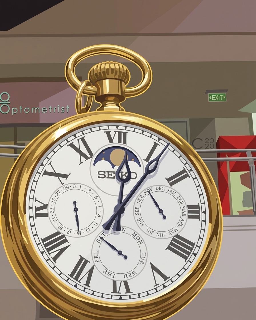 The Giant Pocket Watch (Melbourne Central Clock)